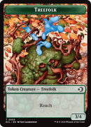 Treefolk // Goblin Double-Sided Token [Lorwyn Eclipsed Tokens] - The Mythic Store | 24h Order Processing