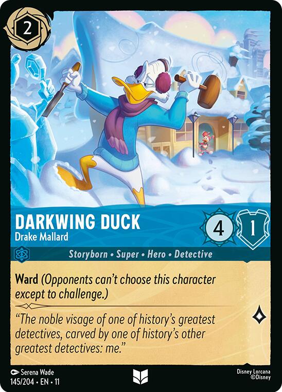 Darkwing Duck - Drake Mallard (145/204) [Winterspell]