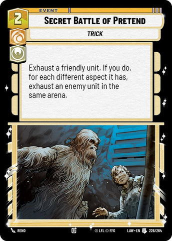 Secret Battle of Pretend (226/264) (226/264) [A Lawless Time] - The Mythic Store | 24h Order Processing