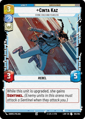 Cinta Kaz - Stone Cold and Fearless (105/264) (105/264) [A Lawless Time]