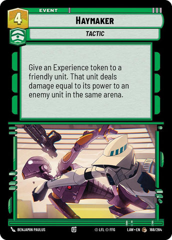 Haymaker (168/264) (168/264) [A Lawless Time] - The Mythic Store | 24h Order Processing