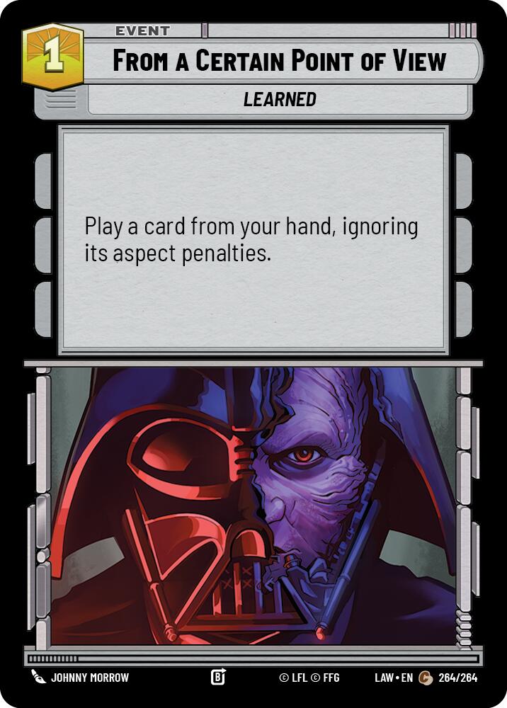 From a Certain Point of View (264/264) (264/264) [A Lawless Time] - The Mythic Store | 24h Order Processing