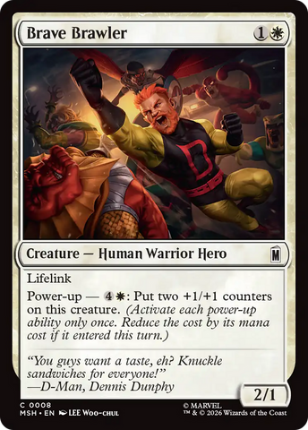 Brave Brawler [Marvel Super Heroes] - The Mythic Store | 24h Order Processing