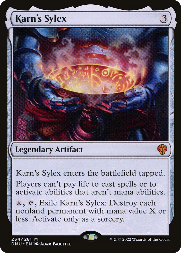 Karn's Sylex [Dominaria United] - The Mythic Store | 24h Order Processing