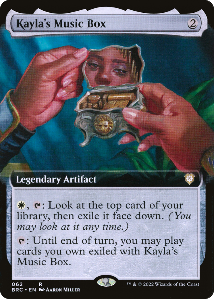 Kayla's Music Box (Extended Art) [The Brothers' War Commander] - The Mythic Store | 24h Order Processing