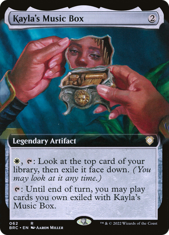 Kayla's Music Box (Extended Art) [The Brothers' War Commander] - The Mythic Store | 24h Order Processing