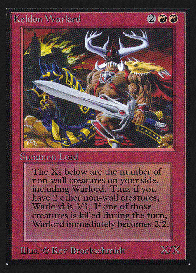Keldon Warlord [International Collectors' Edition] - The Mythic Store | 24h Order Processing
