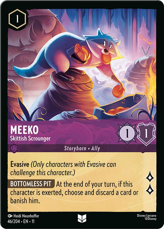 Meeko - Skittish Scrounger (46/204) [Winterspell] - The Mythic Store | 24h Order Processing