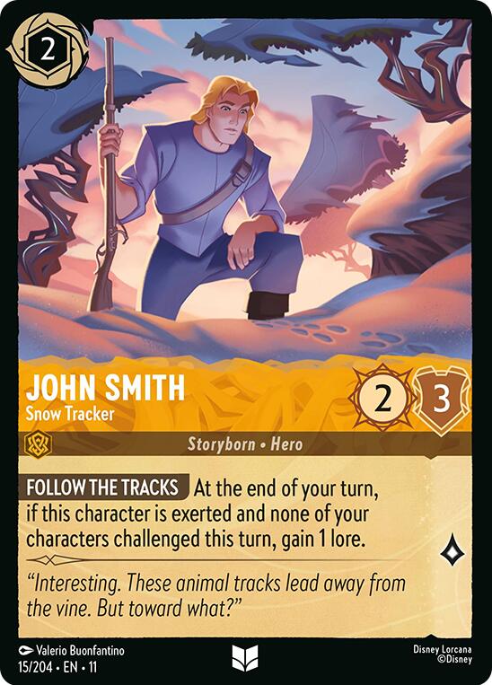 John Smith - Snow Tracker (15/204) [Winterspell] - The Mythic Store | 24h Order Processing
