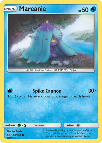 Mareanie (68/214) [Sun & Moon: Lost Thunder] - The Mythic Store | 24h Order Processing