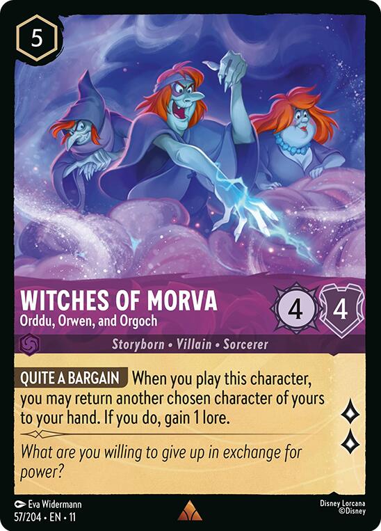 Witches of Morva - Orddu, Orwen, and Orgoch (57/204) [Winterspell] - The Mythic Store | 24h Order Processing