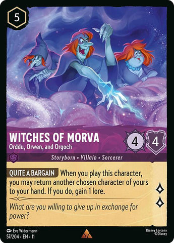 Witches of Morva - Orddu, Orwen, and Orgoch (57/204) [Winterspell] - The Mythic Store | 24h Order Processing