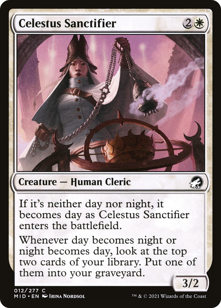 Celestus Sanctifier [Innistrad: Midnight Hunt] - The Mythic Store | 24h Order Processing