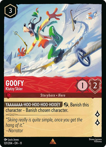 Goofy - Klutzy Skier (121/204) [Winterspell] - The Mythic Store | 24h Order Processing