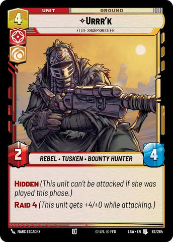 Urrr'k - Elite Sharpshooter (82/264) (82/264) [A Lawless Time] - The Mythic Store | 24h Order Processing
