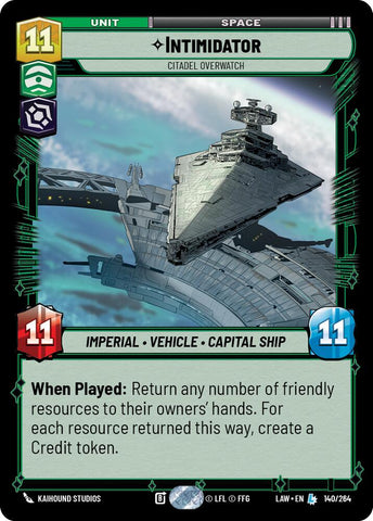 Intimidator - Citadel Overwatch (140/264) (140/264) [A Lawless Time]