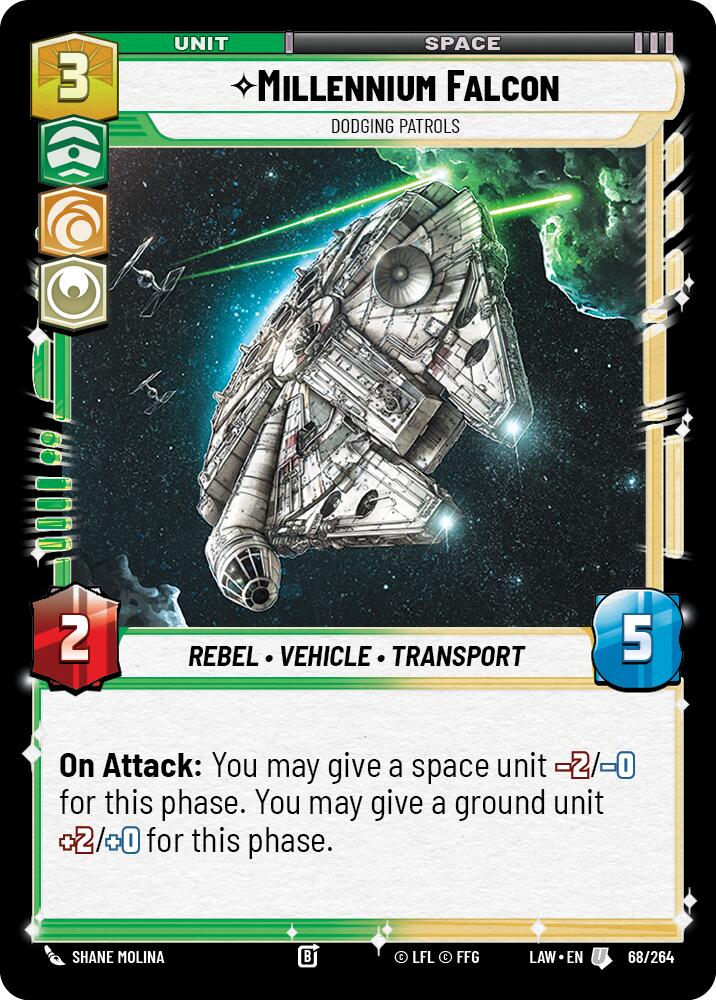 Millennium Falcon - Dodgin Patrols (68/264) (68/264) [A Lawless Time] - The Mythic Store | 24h Order Processing