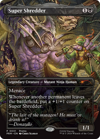 Super Shredder (Borderless) [Spotlight Series] - The Mythic Store | 24h Order Processing