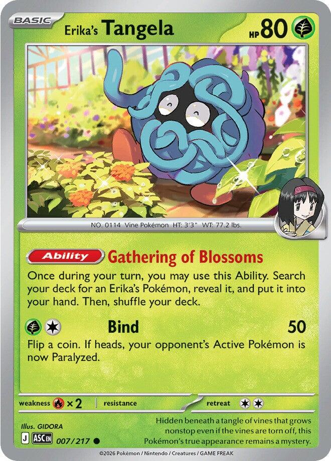 Erika's Tangela (007/217) [Mega Evolution: Ascended Heroes] - The Mythic Store | 24h Order Processing