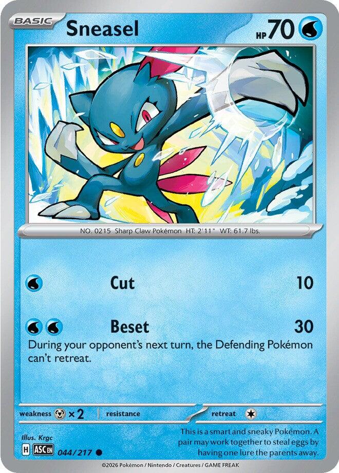 Sneasel (044/217) [Mega Evolution: Ascended Heroes] - The Mythic Store | 24h Order Processing