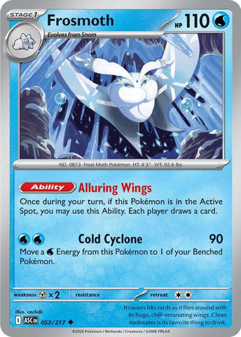 Frosmoth (053/217) [Mega Evolution: Ascended Heroes] - The Mythic Store | 24h Order Processing
