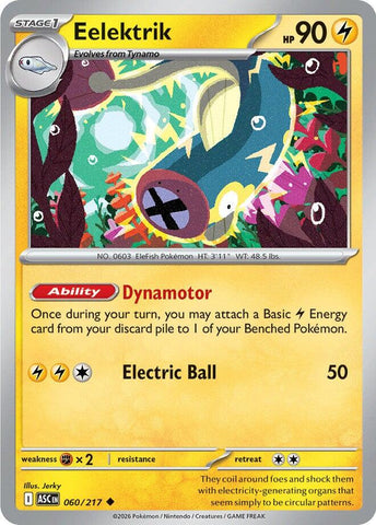 Eelektrik (060/217) [Mega Evolution: Ascended Heroes] - The Mythic Store | 24h Order Processing