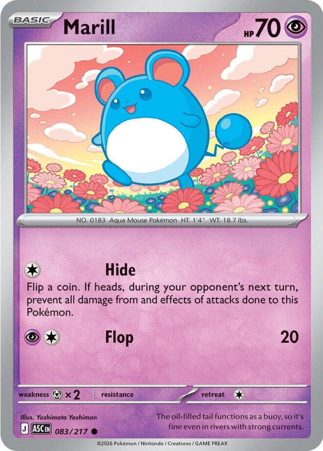 Marill (083/217) [Mega Evolution: Ascended Heroes] - The Mythic Store | 24h Order Processing