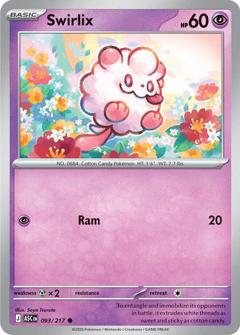Swirlix (093/217) [Mega Evolution: Ascended Heroes] - The Mythic Store | 24h Order Processing