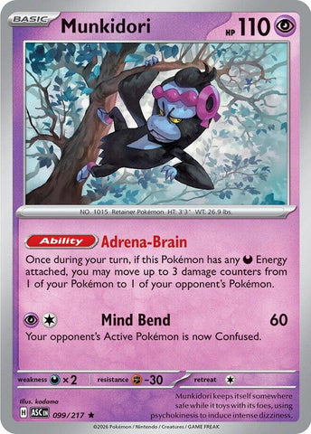 Munkidori (099/217) [Mega Evolution: Ascended Heroes] - The Mythic Store | 24h Order Processing