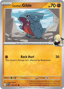 Cynthia's Gible (109/217) [Mega Evolution: Ascended Heroes] - The Mythic Store | 24h Order Processing