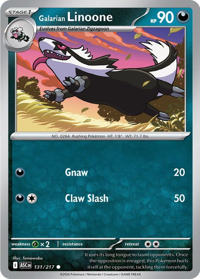 Galarian Linoone (131/217) [Mega Evolution: Ascended Heroes] - The Mythic Store | 24h Order Processing