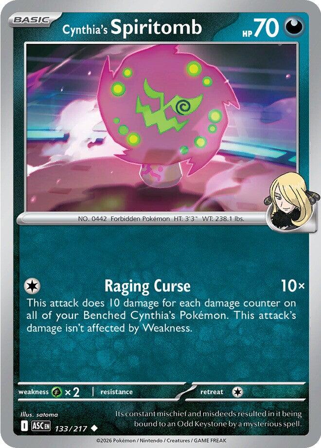 Cynthia's Spiritomb (133/217) [Mega Evolution: Ascended Heroes] - The Mythic Store | 24h Order Processing
