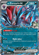 N's Zoroark ex (137/217) [Mega Evolution: Ascended Heroes] - The Mythic Store | 24h Order Processing