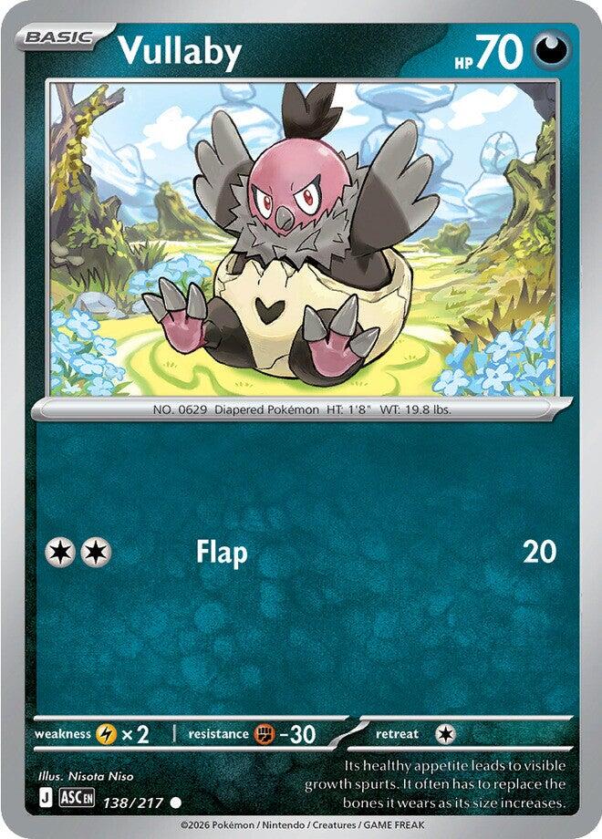 Vullaby (138/217) [Mega Evolution: Ascended Heroes] - The Mythic Store | 24h Order Processing