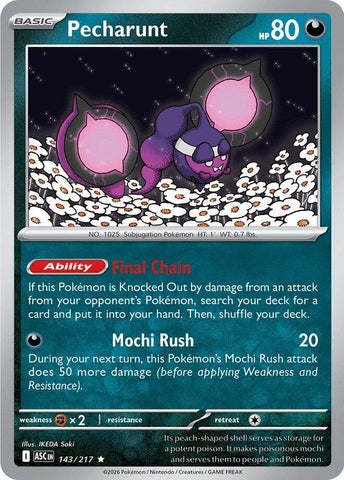 Pecharunt (143/217) [Mega Evolution: Ascended Heroes] - The Mythic Store | 24h Order Processing