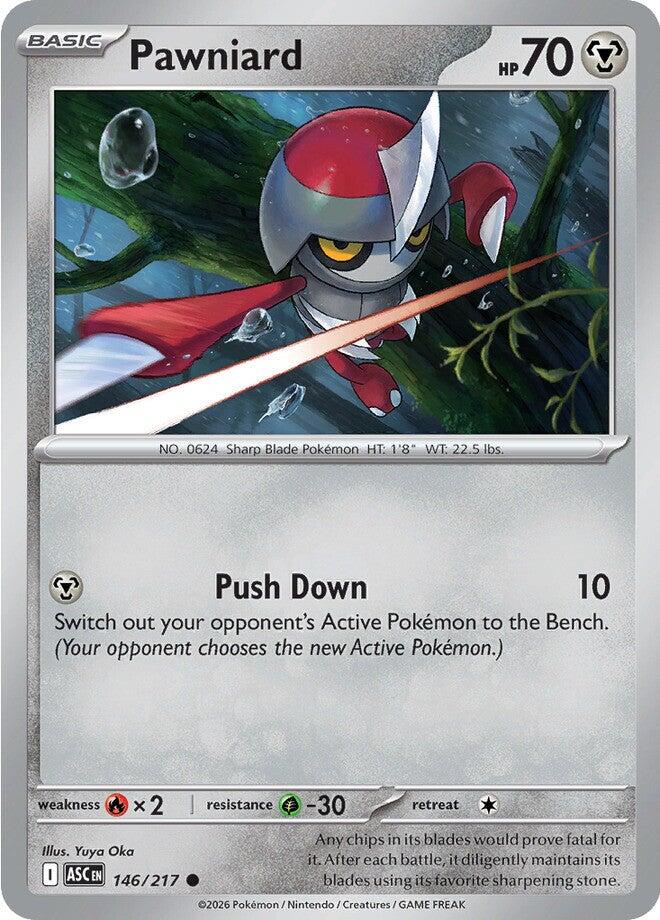 Pawniard (146/217) [Mega Evolution: Ascended Heroes] - The Mythic Store | 24h Order Processing