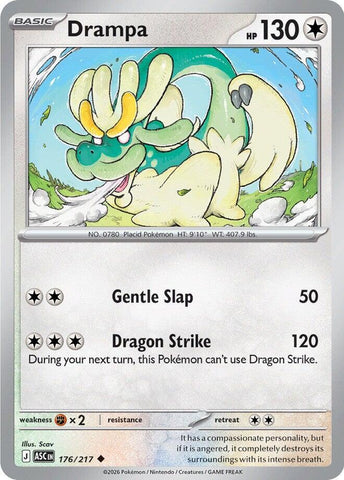 Drampa (176/217) [Mega Evolution: Ascended Heroes] - The Mythic Store | 24h Order Processing