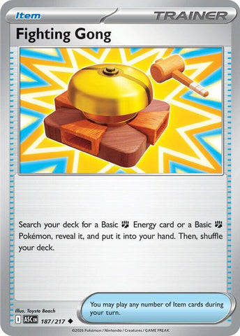 Fighting Gong (187/217) [Mega Evolution: Ascended Heroes] - The Mythic Store | 24h Order Processing