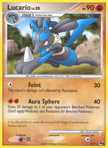 Lucario (2/17) [POP Series 6] - The Mythic Store | 24h Order Processing