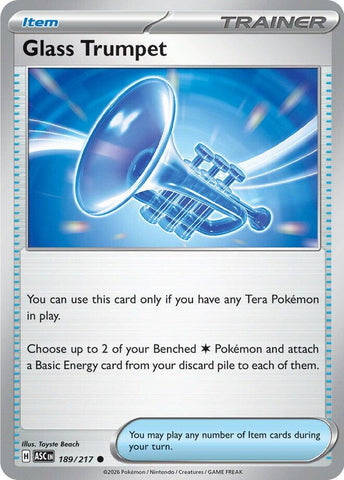 Glass Trumpet (189/217) [Mega Evolution: Ascended Heroes] - The Mythic Store | 24h Order Processing