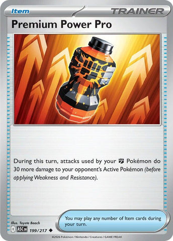 Premium Power Pro (199/217) [Mega Evolution: Ascended Heroes] - The Mythic Store | 24h Order Processing
