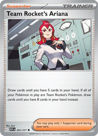 Team Rocket's Ariana (202/217) [Mega Evolution: Ascended Heroes] - The Mythic Store | 24h Order Processing