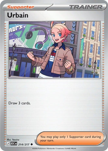 Urbain (214/217) [Mega Evolution: Ascended Heroes] - The Mythic Store | 24h Order Processing