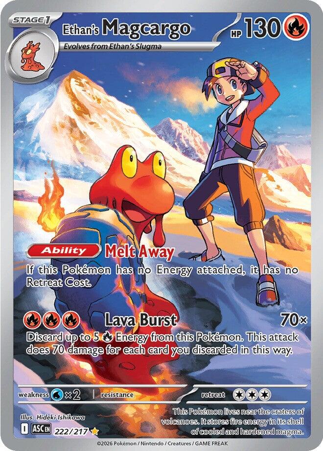Ethan's Magcargo (222/217) [Mega Evolution: Ascended Heroes] - The Mythic Store | 24h Order Processing