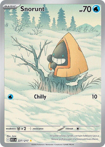 Snorunt (227/217) [Mega Evolution: Ascended Heroes] - The Mythic Store | 24h Order Processing