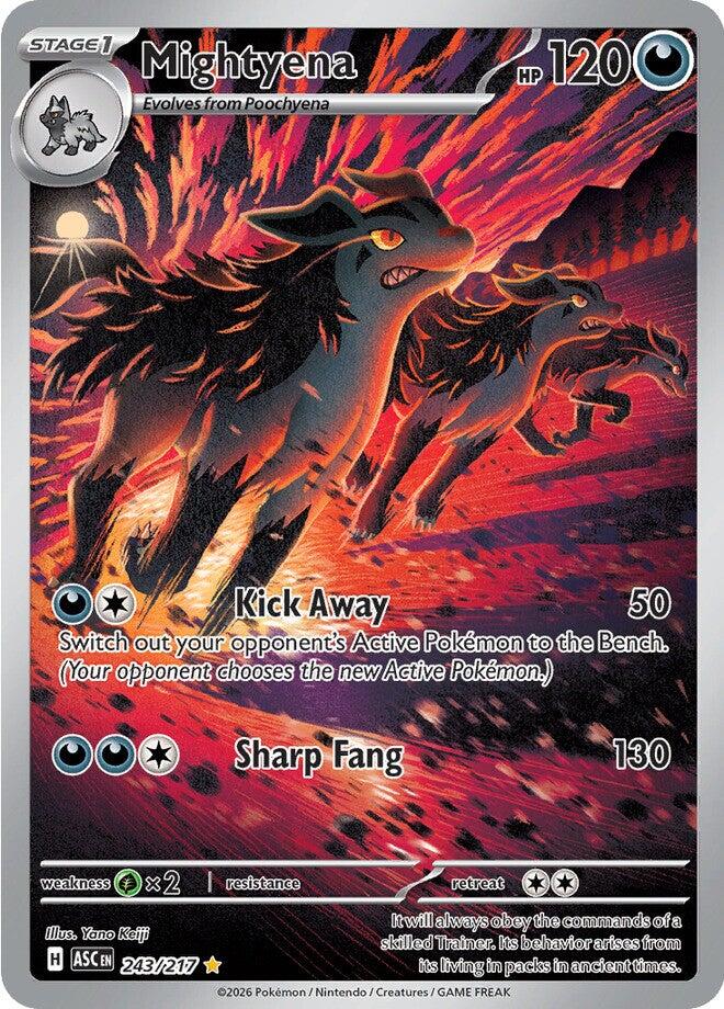 Mightyena (243/217) [Mega Evolution: Ascended Heroes] - The Mythic Store | 24h Order Processing