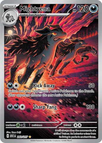 Mightyena (243/217) [Mega Evolution: Ascended Heroes] - The Mythic Store | 24h Order Processing
