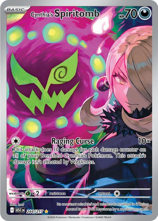 Cynthia's Spiritomb (244/217) [Mega Evolution: Ascended Heroes] - The Mythic Store | 24h Order Processing