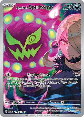 Cynthia's Spiritomb (244/217) [Mega Evolution: Ascended Heroes] - The Mythic Store | 24h Order Processing
