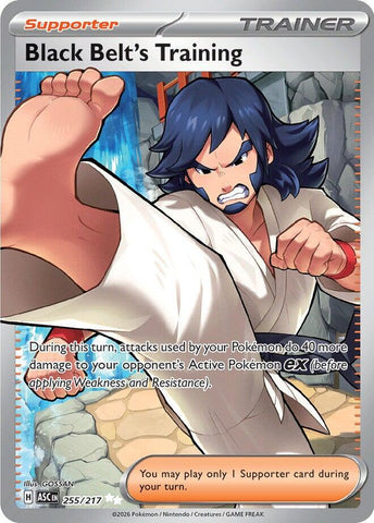 Black Belt's Training (255/217) [Mega Evolution: Ascended Heroes] - The Mythic Store | 24h Order Processing